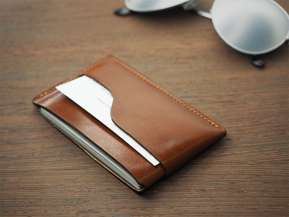 Logotrade promotional item picture of: Business card holder 869067